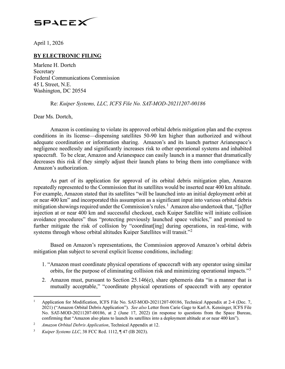 FCC Filing Alerts tweet media