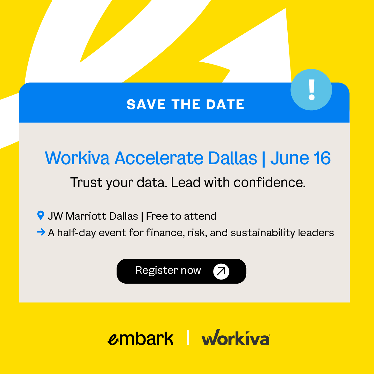 Embark tweet media