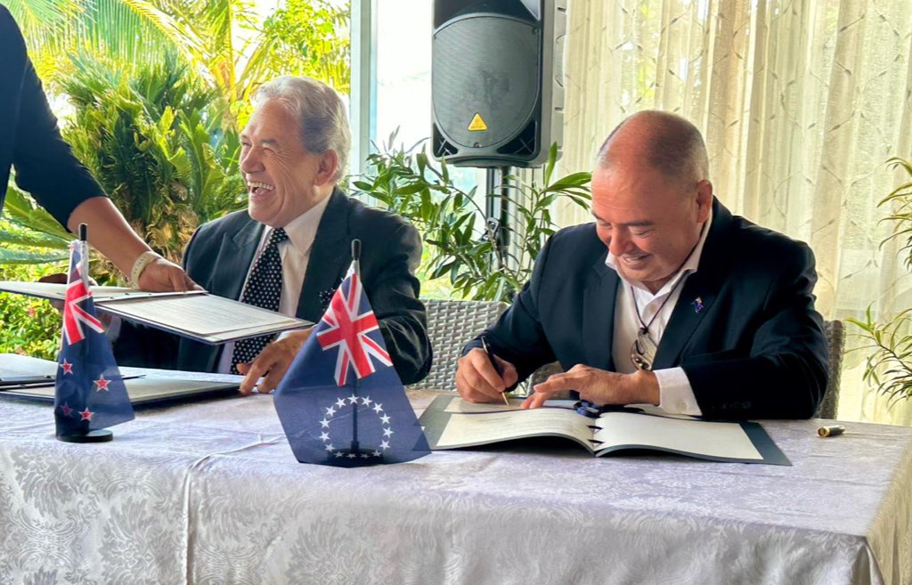 Winston Peters tweet media