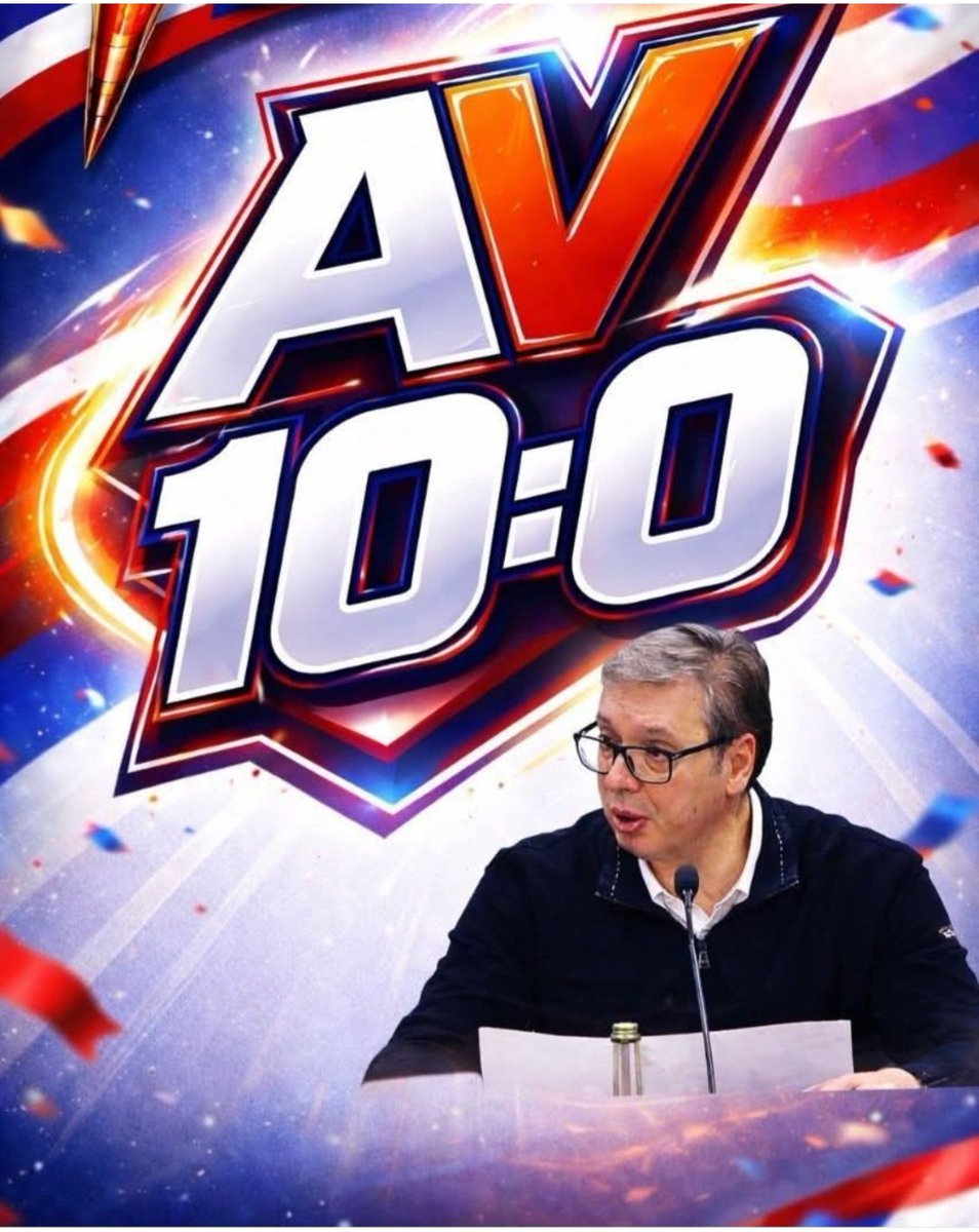 374_tale's tweet image. AV 10:0 #Srbija #pobeda