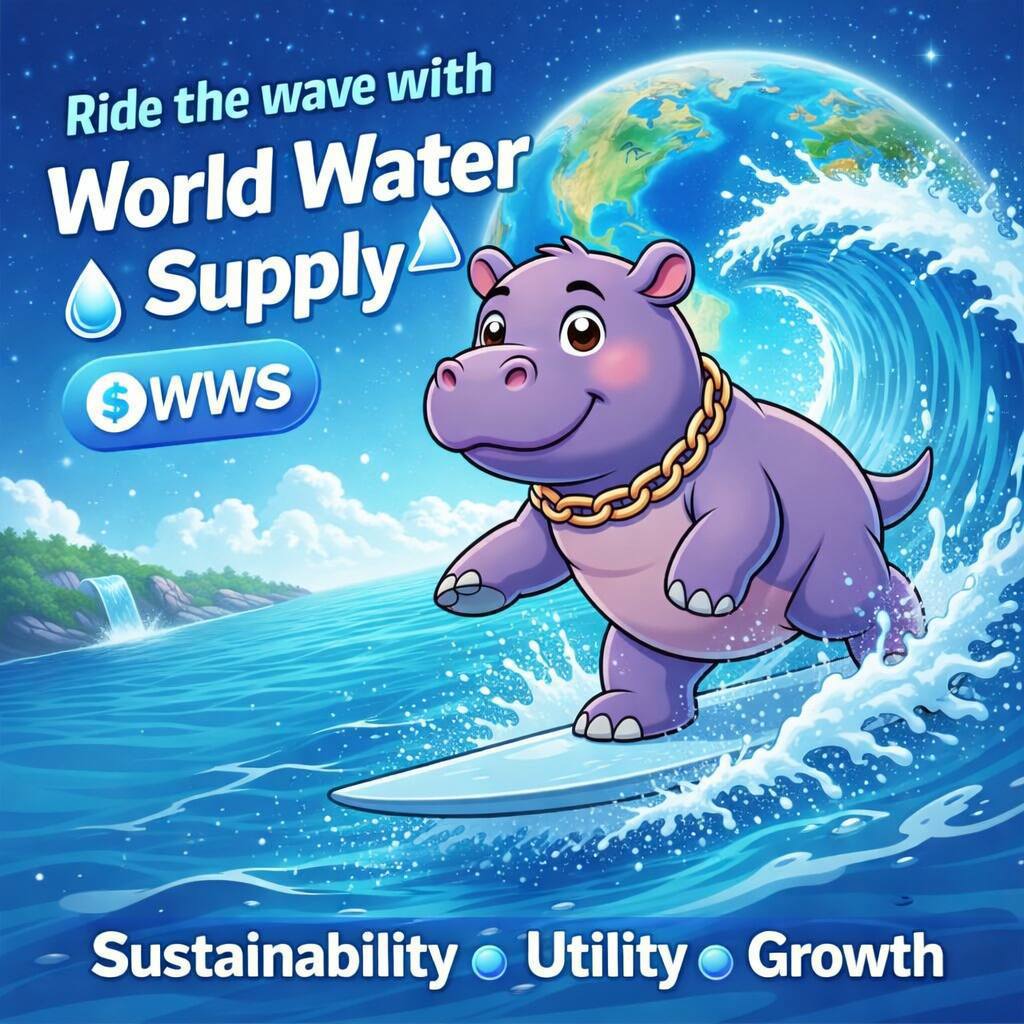 <a href="/ProjectWWS/">World Water Supply</a> is building something bigger than a chart.
$WWS is built on a simple thesis: water scarcity is inevitable.
Driven by population growth, climate change, infrastructure stress, and AI expansion.
This isn’t short-term noise, this is a narrative that hasn’t been priced in