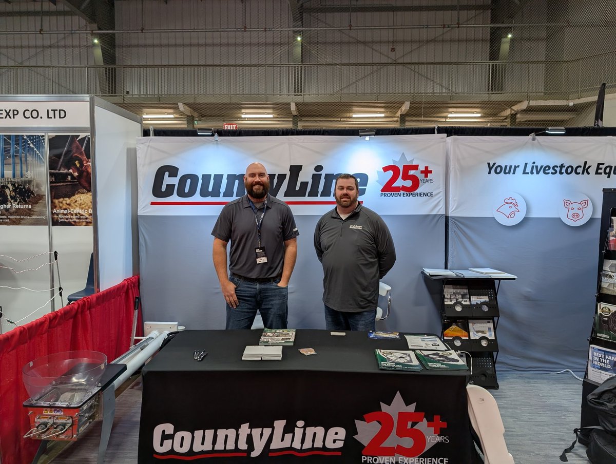 CountyLineLtd's tweet photo. Thank you to J&amp;D Manufacturing for joining us at the CDX!

We will be here tomorrow as well Booth 71A, stop by for a chat! https://t.co/D0tZoO9QMp
