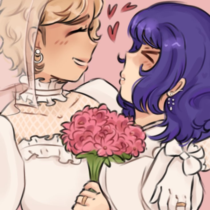 kiss the bride ♡

#narueve