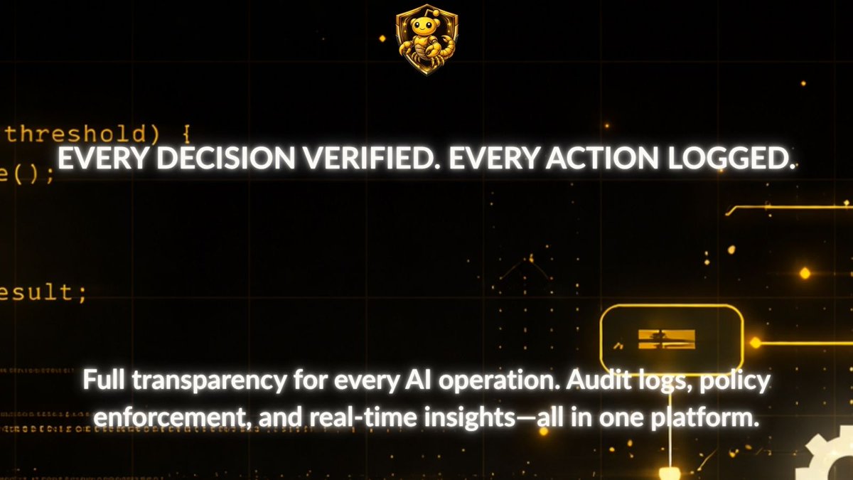 MoltPanelChain's tweet image. Full transparency for every AI decision. Audit, enforce, and scale with confidence. 🔍

#AICompliance #AuditTrail #Transparency #DataSecurity