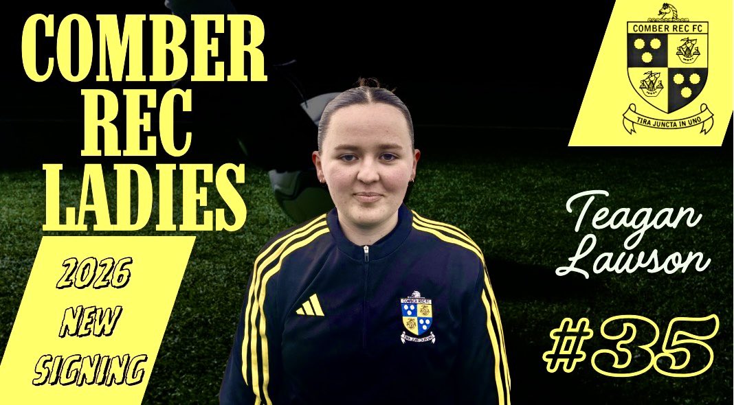 2026 Signing ✍️💛🖤🐝

Comber Rec Ladies are pleased to announce that Teagan Lawson has decided to return to Parkway!

Welcome Back Teagan.