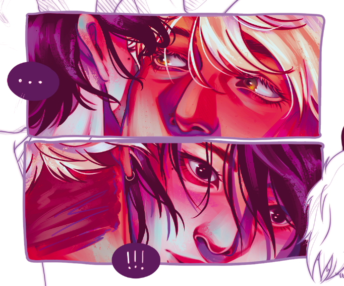 arte de hoje é lembrando de quando nico quase disse eu te amo no meio da sentada e a alma do dazai tirou print do momento