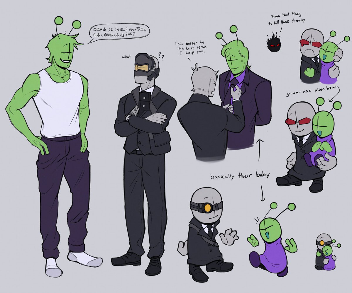 Keppeye's tweet photo. Even though these small group of agents are responsible for taking down Gleppys ship and almost killing them in the process, they’ve grown very attached to the alien as if it was their own. https://t.co/RdOUDFzlkZ