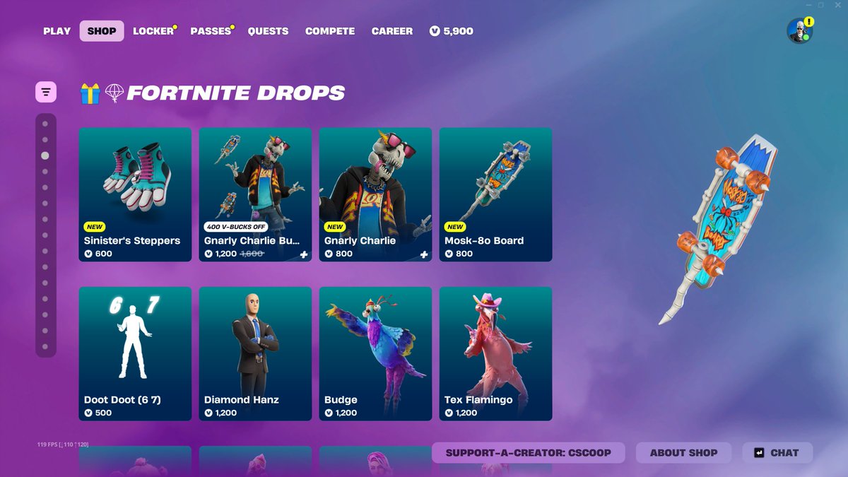 MarkStanMan's tweet photo. @FireMonkey Is this shop tab out for everyone? Because I have it in game and I don't mind the way it looks tbh. https://t.co/lblfpLLI3w