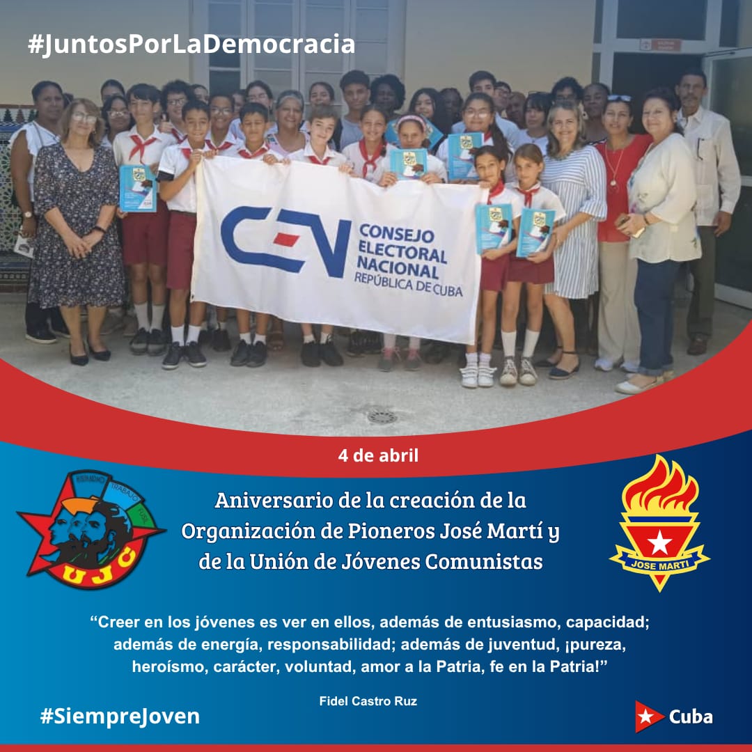 #100fuegosvibra #SiempreJoven 
#4Abril  #JuntosPorLaDemocracia 
¡Se está acercando un día feliz !