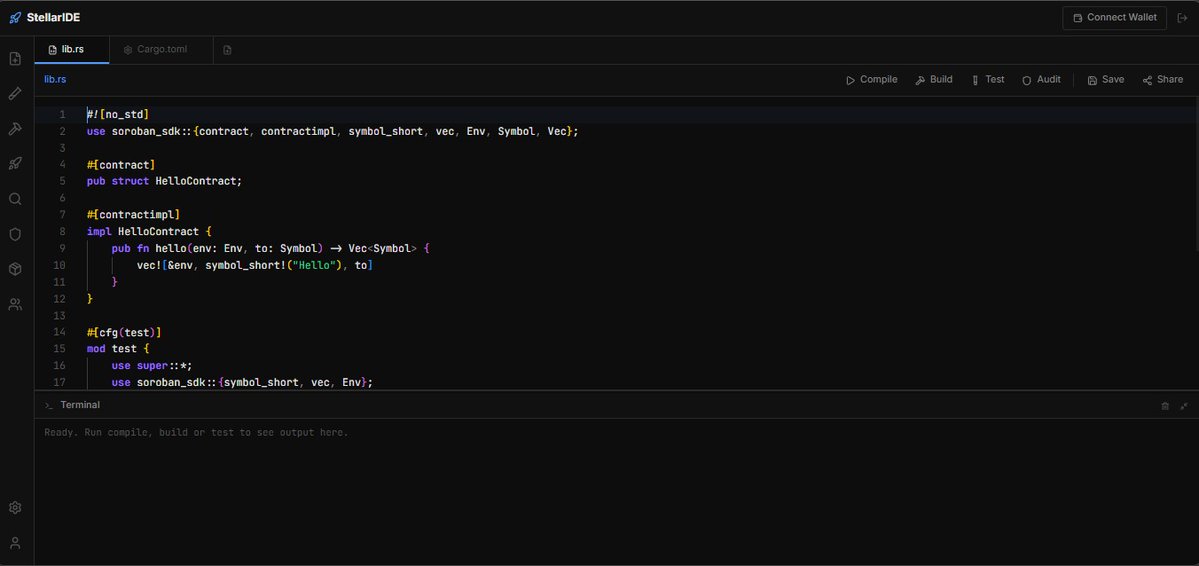 Stellar IDE tweet media