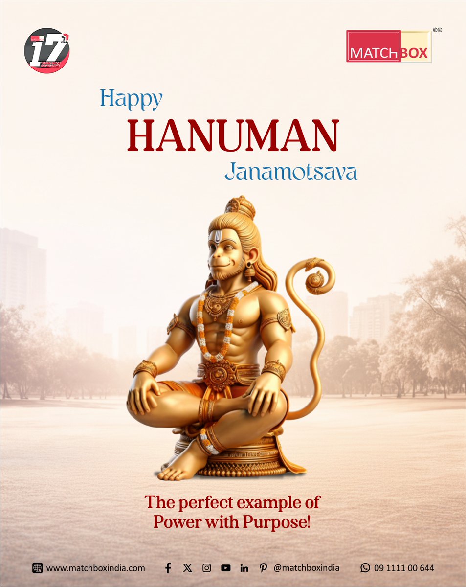 Devotion is not just belief, it is a force that changes the nature of everything around us. When faith is strong, even fire turns from destruction into direction. Lord Hanuman stands as a symbol of that fearless, unwavering strength.

#hanumanjananmotsava #jaishreeram #matchbox