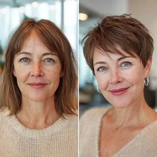 I just turned 63 this month and I changed my look with this short haircut. I’m curious to know your opinions 😍