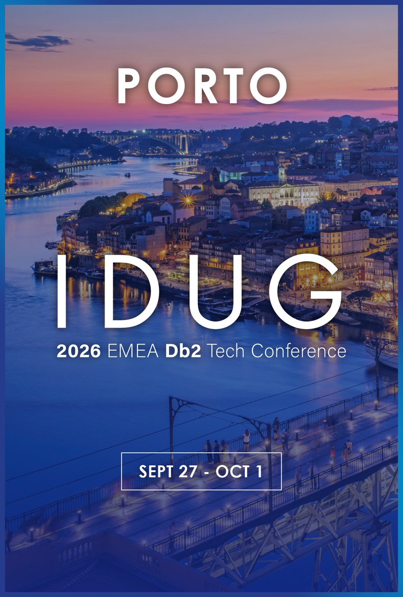 IDUG - The International Db2 Users Group tweet media