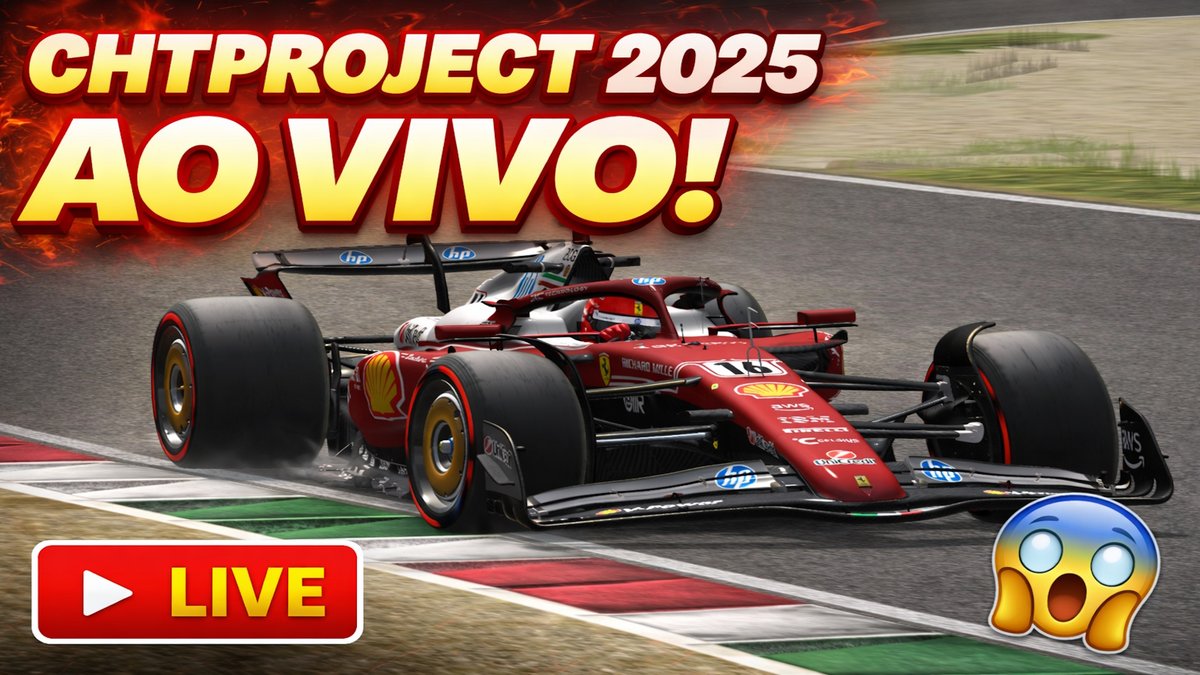 viberock2008's tweet image. 🔥 HOJE TEM LIVE!

CHTProject 2025 finalmente lançado e já vamos testar AO VIVO no rFactor! 🏎️💨

Será que o mod entregou tudo? 👀
Vem acompanhar e acelerar junto!
🔴 youtube.com/live/Jldw2AP6d…
🟢 kick.com/viberock2008

#SimRacing #rFactor #CHTProject2025 #f1