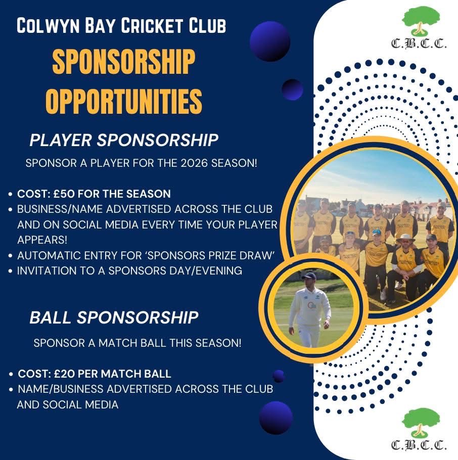 Colwyn Bay Cricket Club tweet media