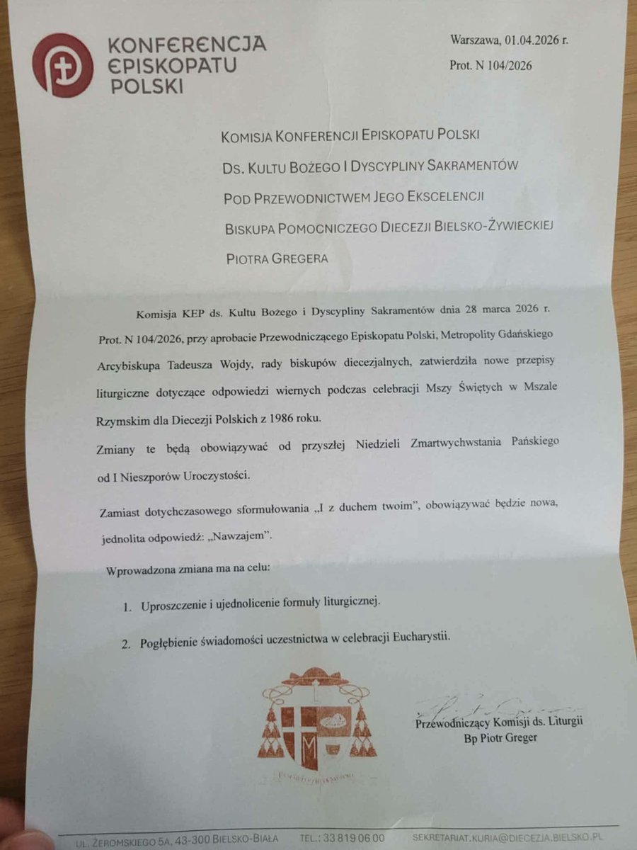 ks. Jerzy Zwykły 2 tweet media