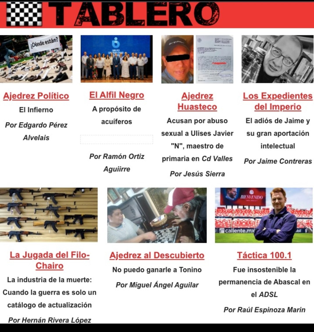 Ajedrez Político SLP tweet media