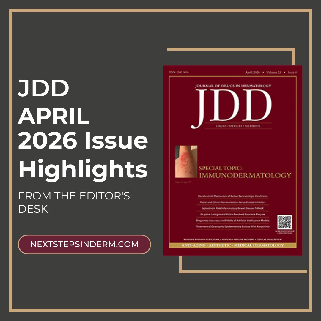 Next Steps in Derm tweet media