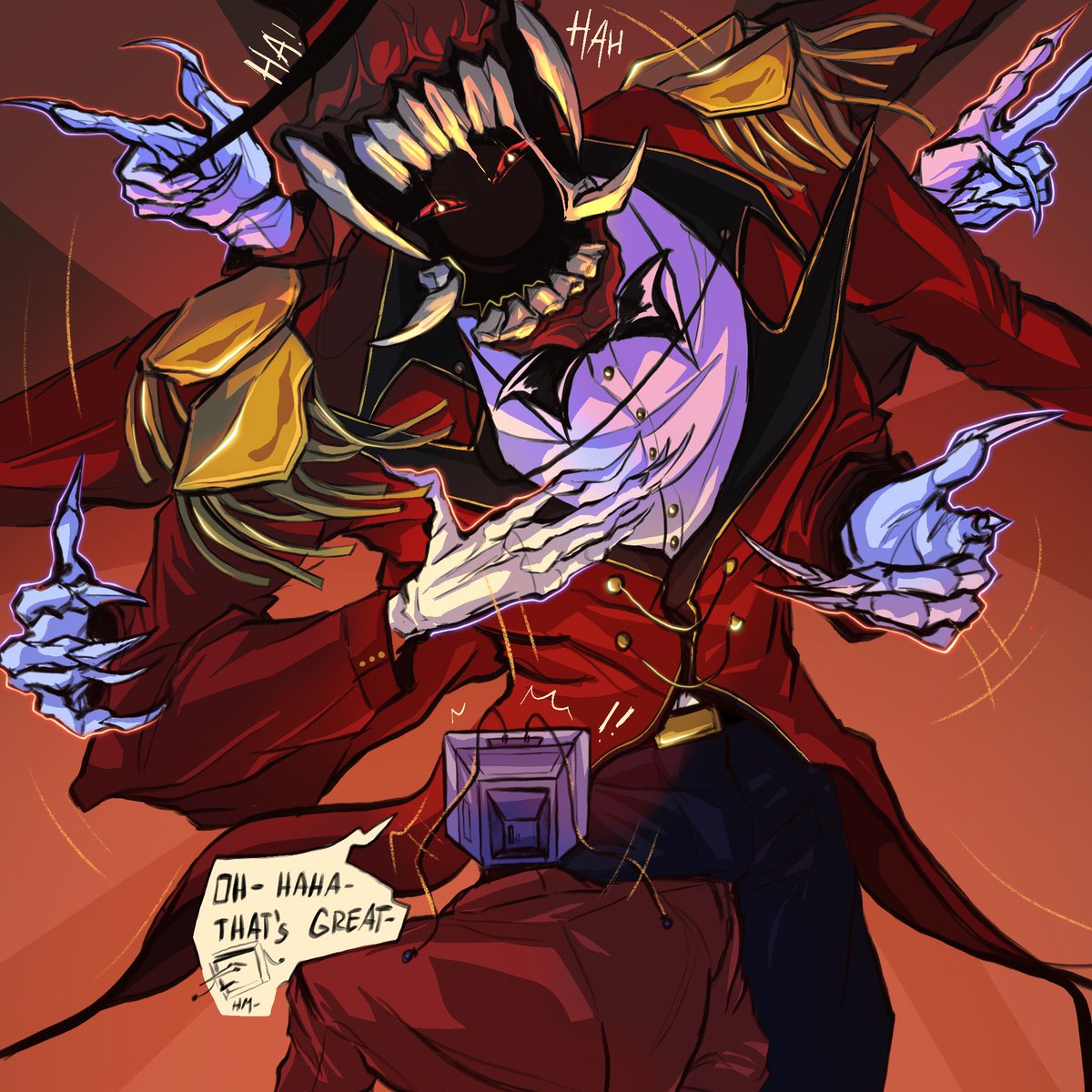 ksandrRbuge's tweet image. I had some stupid idea again but it’s silly to me 
#tenna #Caine #tadc #tadcfanart #mrtenna #tennaant #theamazingdigitalcircus