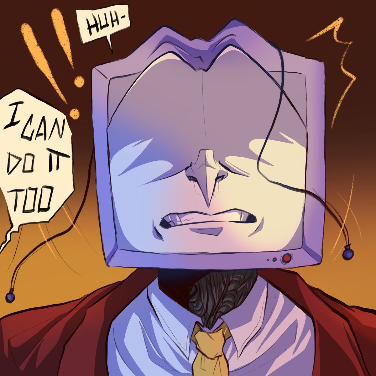 ksandrRbuge's tweet image. I had some stupid idea again but it’s silly to me 
#tenna #Caine #tadc #tadcfanart #mrtenna #tennaant #theamazingdigitalcircus