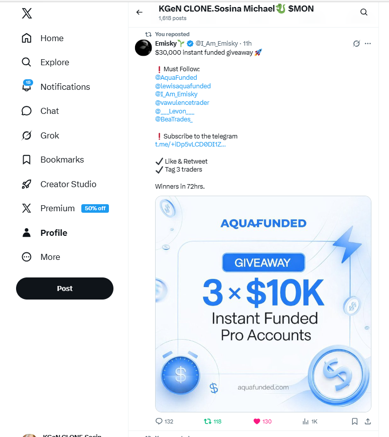 KGeN CLONE.Sosina Michael🐉 $MON tweet media