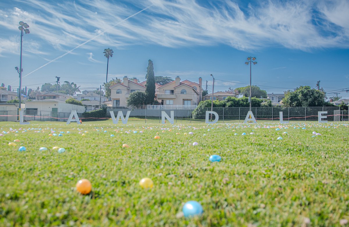 Hey Lawndale, we want to thank the Mayor and Council and all the residents who came out this past Saturday to our Easter Egg Hunt at both parks. We had a great turnout and the event was very fun!