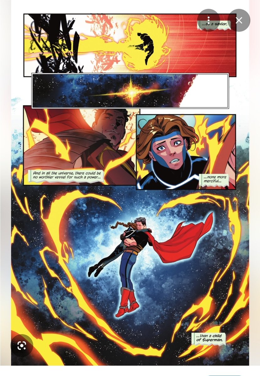 Jon Kent you my guy but your little sister stocks are up!! Otho-ra the new Black Racer. Thats some cosmic level stuff. #BookofEl #Superman