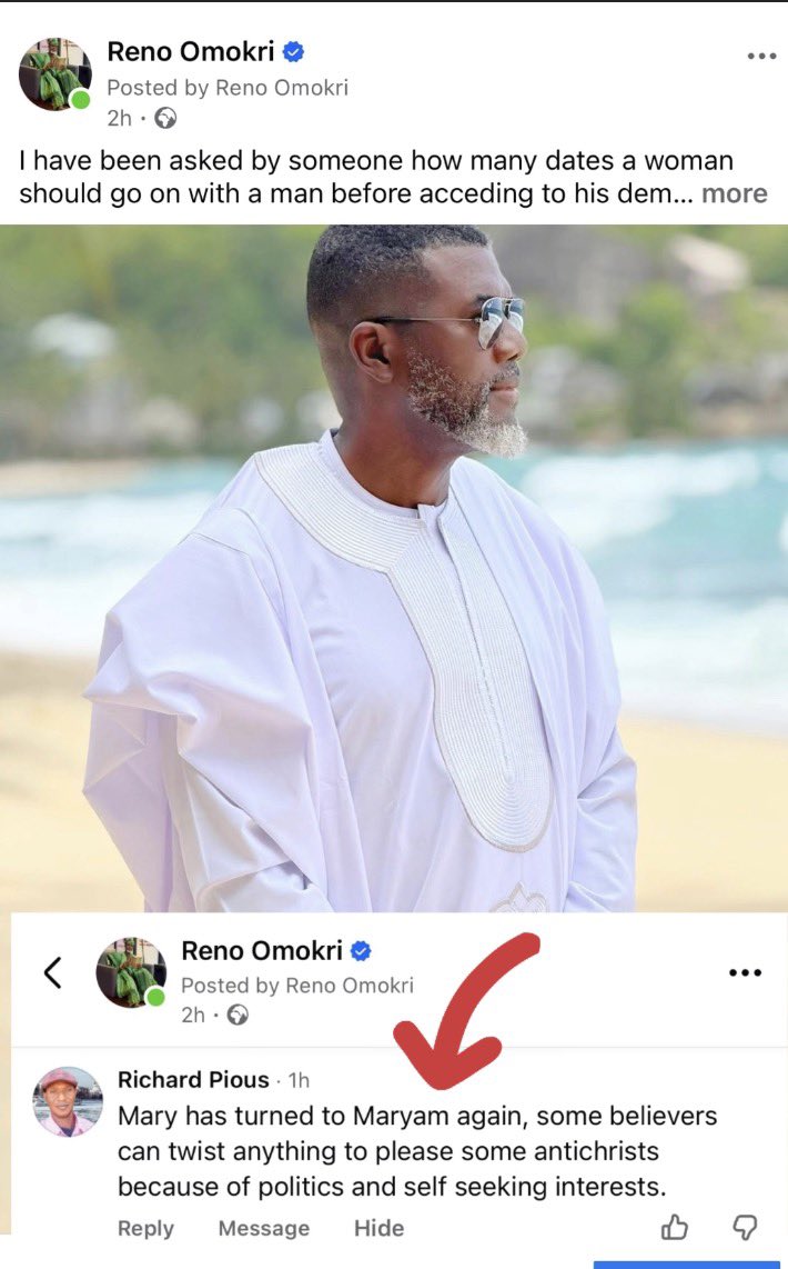 Reno Omokri tweet media