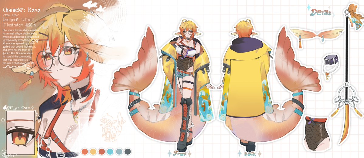 Kana Koii 🌊🧡 KoiiTuber tweet media