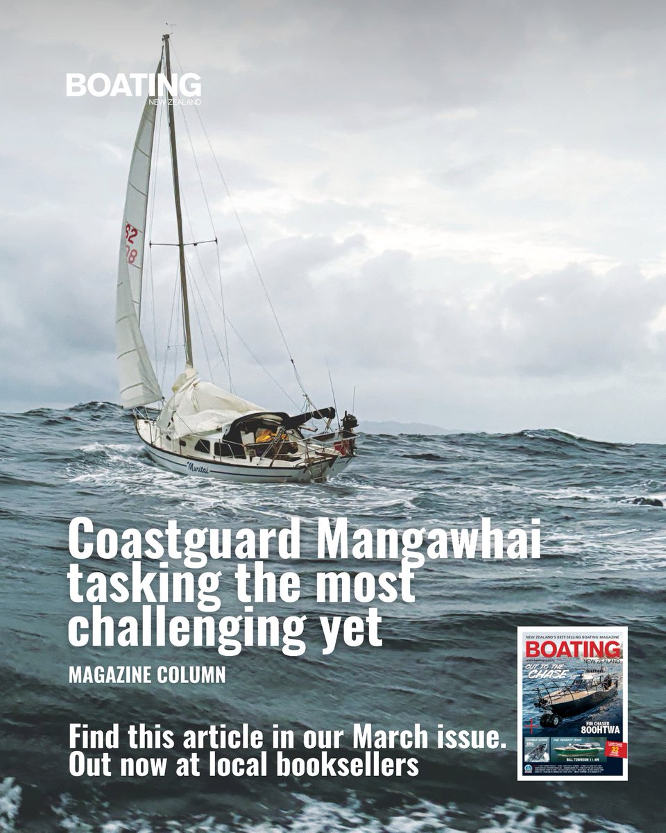 boating_nz's tweet image. A routine delivery turned dangerous, a reminder that preparation and decisions matter at sea.

Read more in our April issue. Subscribe: ap1.hubs.ly/y0K55y0

#BoatingNZ #BoatingSafety #Coastguard #NZBoating