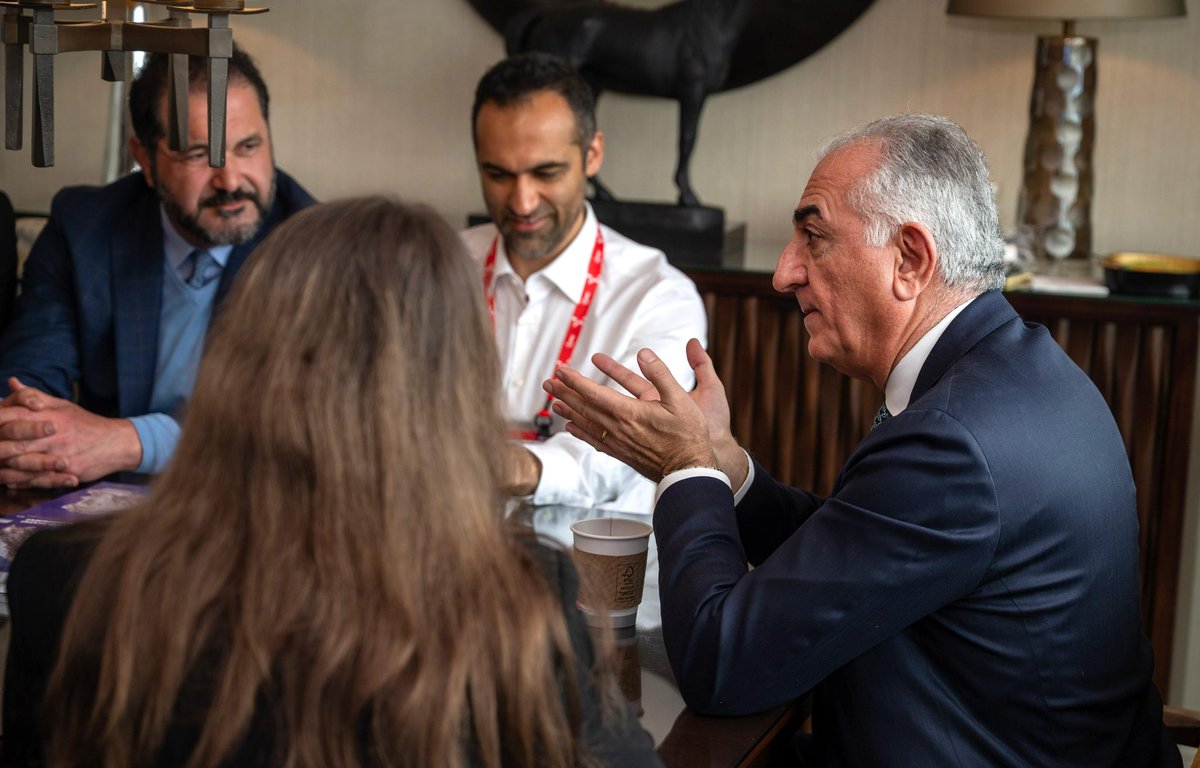 Reza Pahlavi Communications tweet media