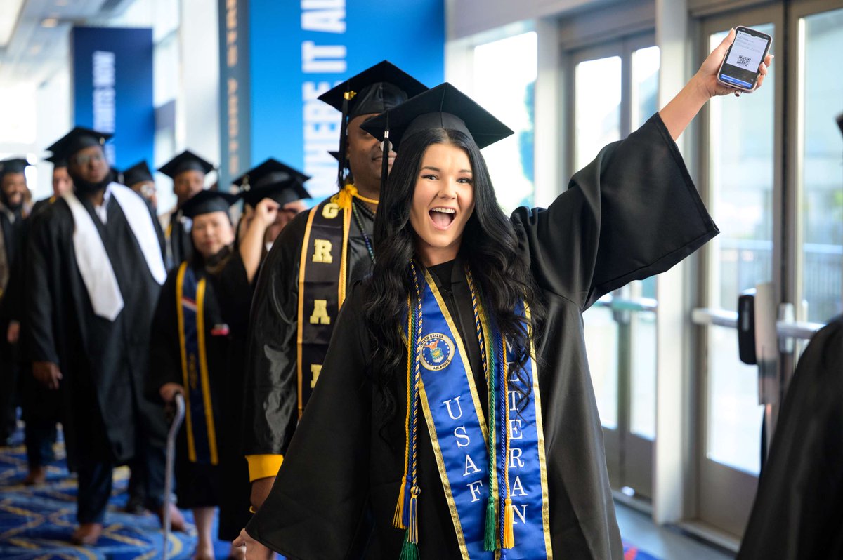 AmericanPublicU's tweet photo. Happy Conferral Day! ππ Congrats to everyone celebrating -- Welcome to the APU Alumni community! π
What degree did you officially complete today?
#APU4Life #APUGrad #APUSGrad
@APUSalumni https://t.co/BnXhymnba5