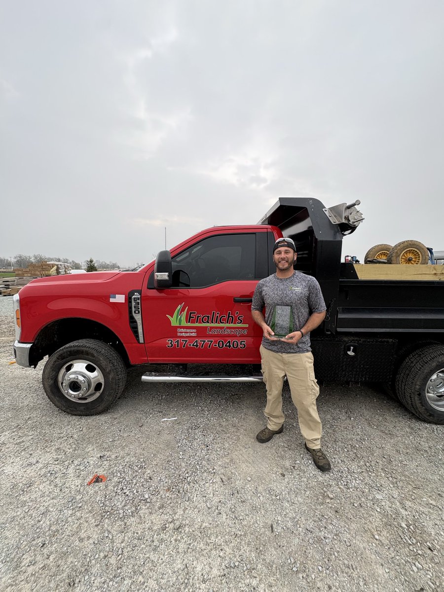 Fralichs2026's tweet image. “At first I didn’t know what I was doing, I was just really good at doing it.” Today, we’re celebrating Jordan’s 10 year anniversary with the company. Happy 10 Years Jordan!

#landscaper #tenyears #greenseason #redtruck #anniversary
