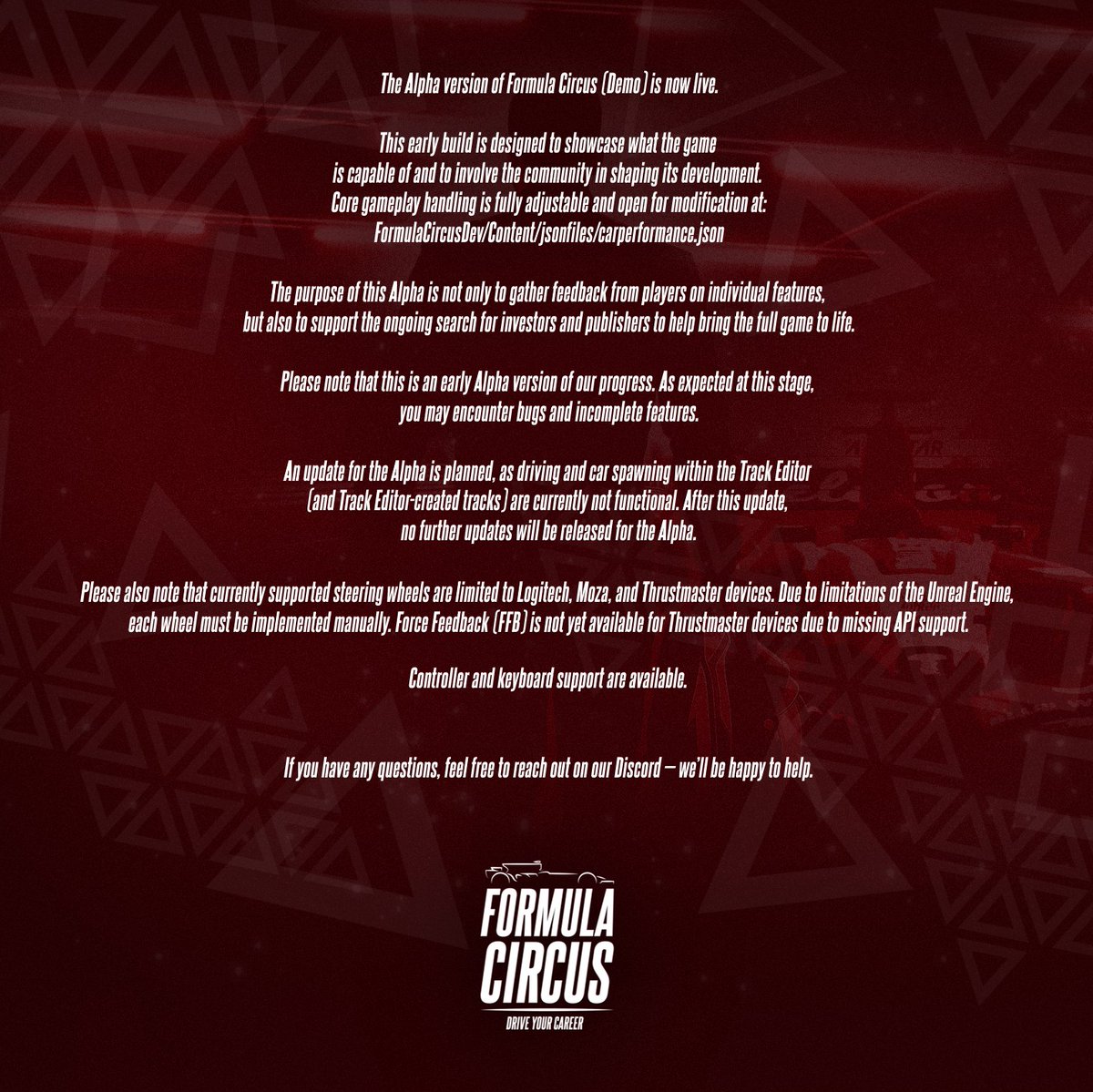 Formula Circus tweet media