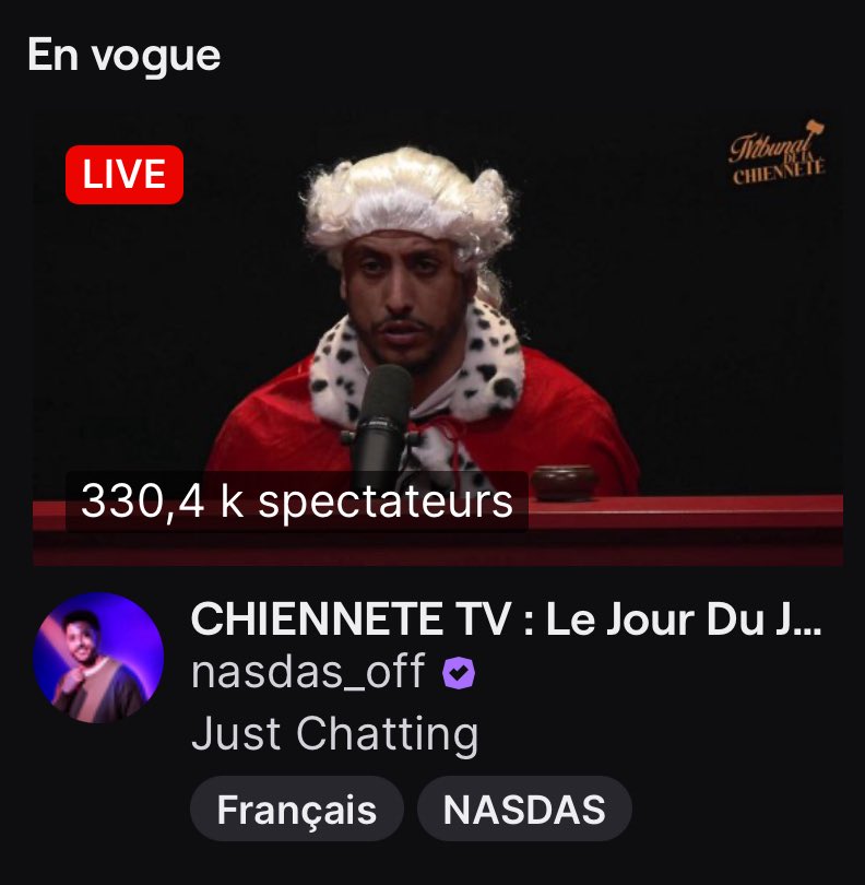 La Twitchance tweet media