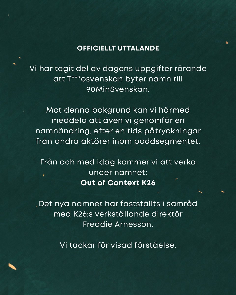 Out of Context K26 tweet media