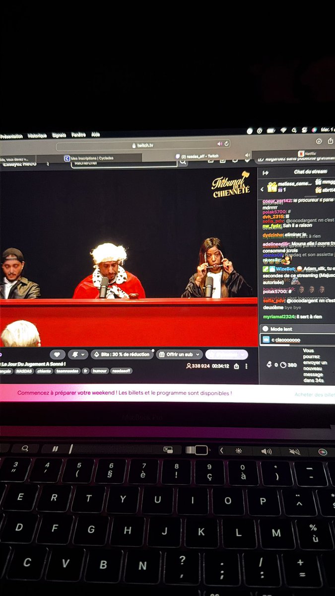 le date idéal quoi lui et moi devant le live de nasdas