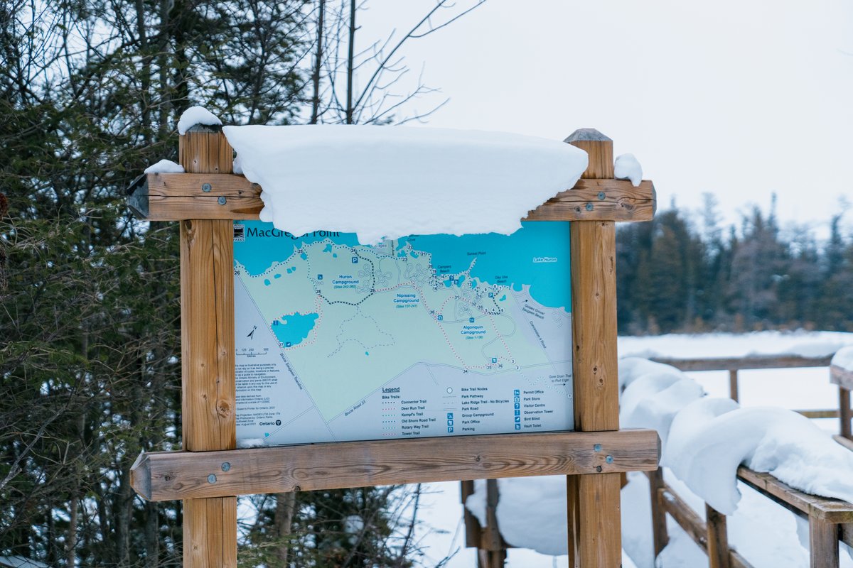 Winter seasonal sites are open to book for the 2026/2027 season! ☃️ ❄️ 

Enjoy the peace of winter in the park from November 1 to March 31. 

To reserve a site, please visit the Ontario Parks Reservation website.