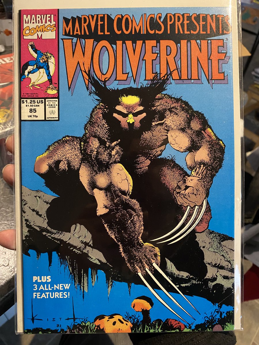 Iamzodkneel's tweet image. #WolverineWednesday brought to you by #SamKieth 🫶🏻🙏 #MarvelComicsPresents #85 New Today 😊 …