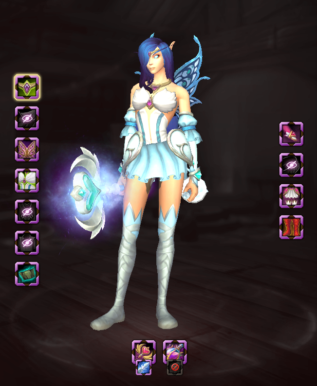 freckxiwow's tweet photo. my frost mage outfit 💙 https://t.co/jxJt856wBL