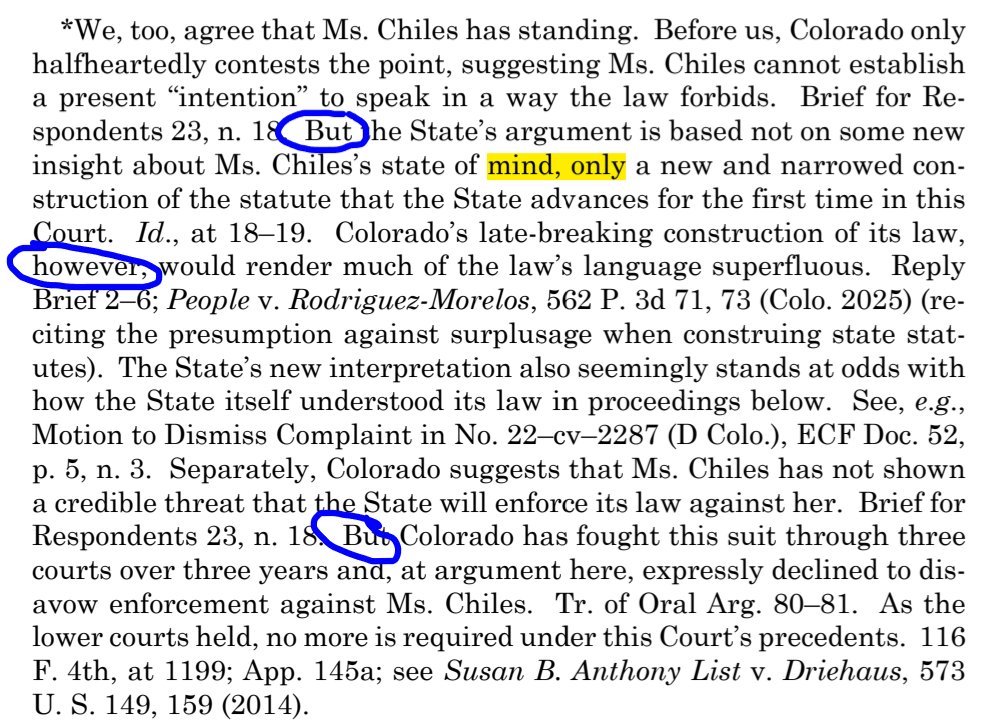 Confusing Paragraph This paragraph by Gorsuch in the transgender therapy case has two