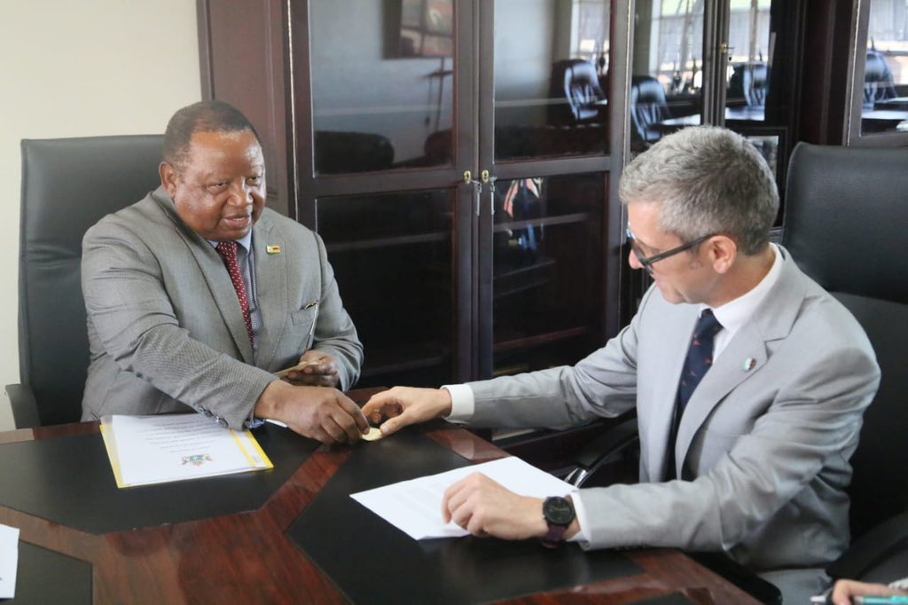 Italy in Zimbabwe tweet media