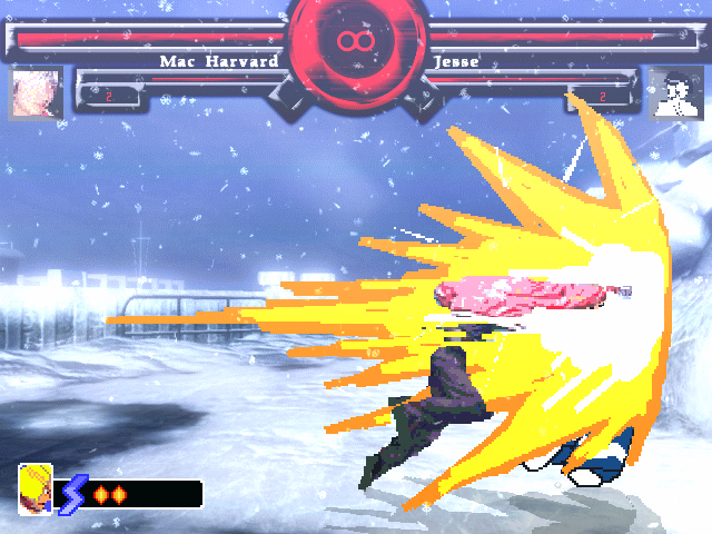 nexusmado's tweet photo. april fool!!!!
released mac harvard, a character from spirit fighters 2000, a very obscure 2dfm game. made this quickly!

can be found here in the mugen page under balanced:
https://t.co/SvF4sPSYNw

#Mugen更新情報 https://t.co/4oQS8P0U63