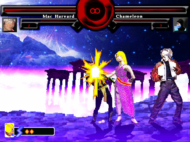 nexusmado's tweet photo. april fool!!!!
released mac harvard, a character from spirit fighters 2000, a very obscure 2dfm game. made this quickly!

can be found here in the mugen page under balanced:
https://t.co/SvF4sPSYNw

#Mugen更新情報 https://t.co/4oQS8P0U63