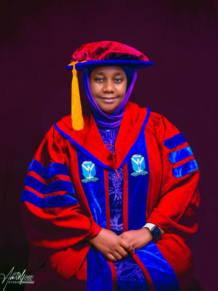 Avertsokar's tweet photo. Meet the 1st female Professor of Energy &amp; Environmental Development of northern extraction, Prof. Bilkisu Yakaka Bukar-Maina
@yakakabukar3 
a proud Kanuri, a shining example that when you educate the girl child, she doesn’t just learn… she excels, she leads, she transforms https://t.co/raCNppltpO