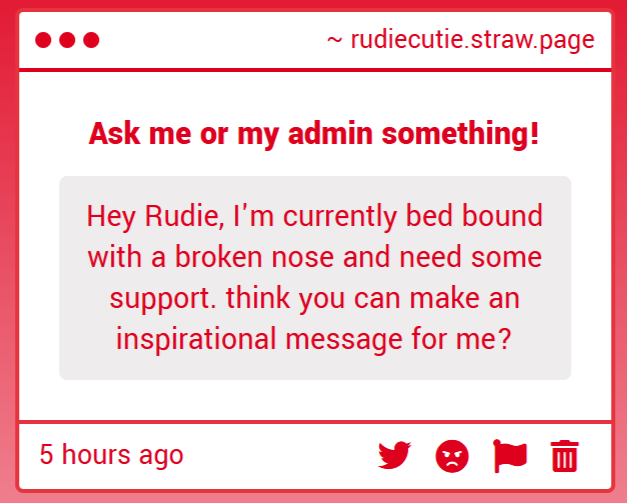 Rudie the Reindeer tweet media