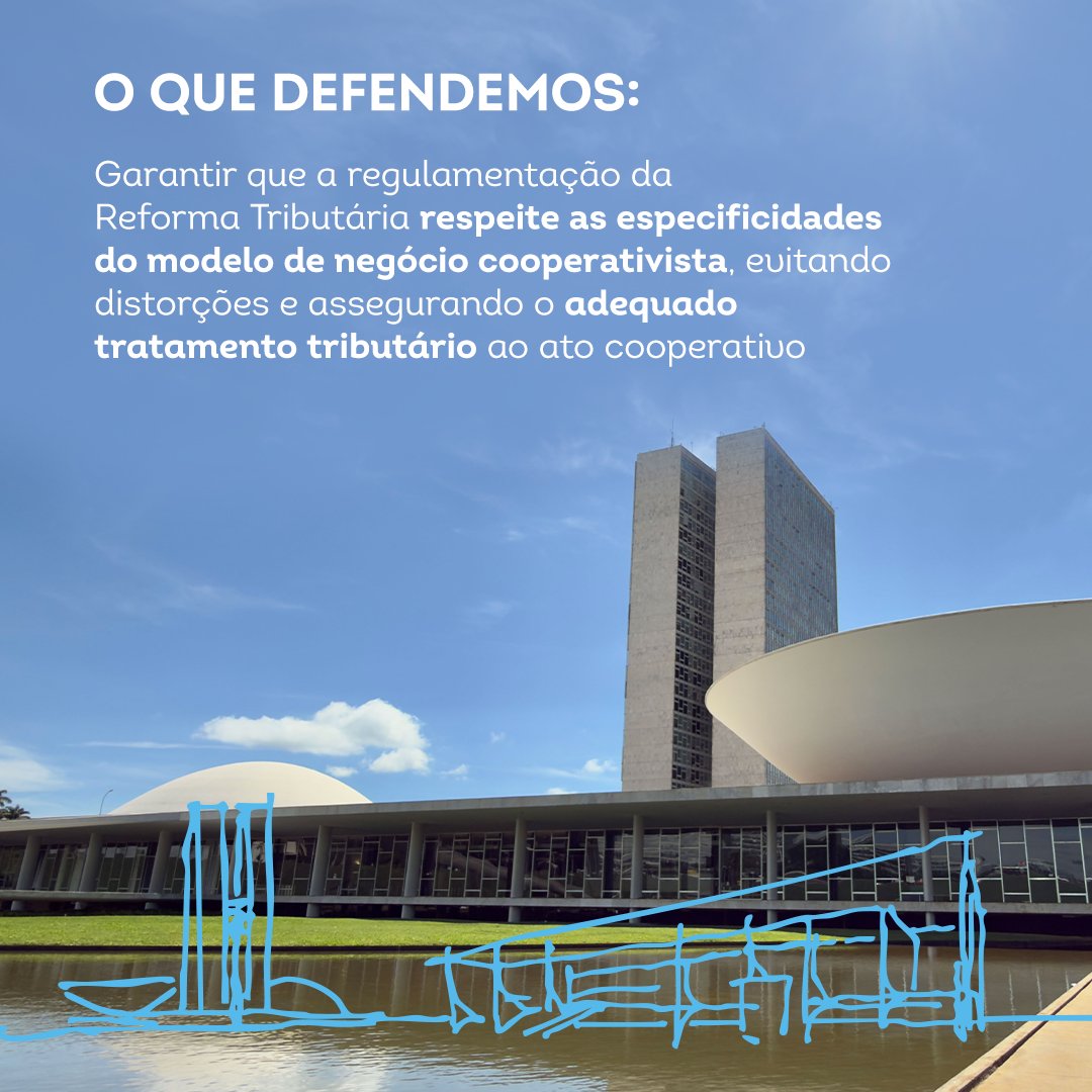 sistemaOCB's tweet photo. Uma das pautas prioritárias da Agenda Institucional do Cooperativismo 2026 é garantir que a regulamentação infralegal e a implementação da Reforma Tributária reconheça as especificidades do ato cooperativo. https://t.co/2eHXg2K40F