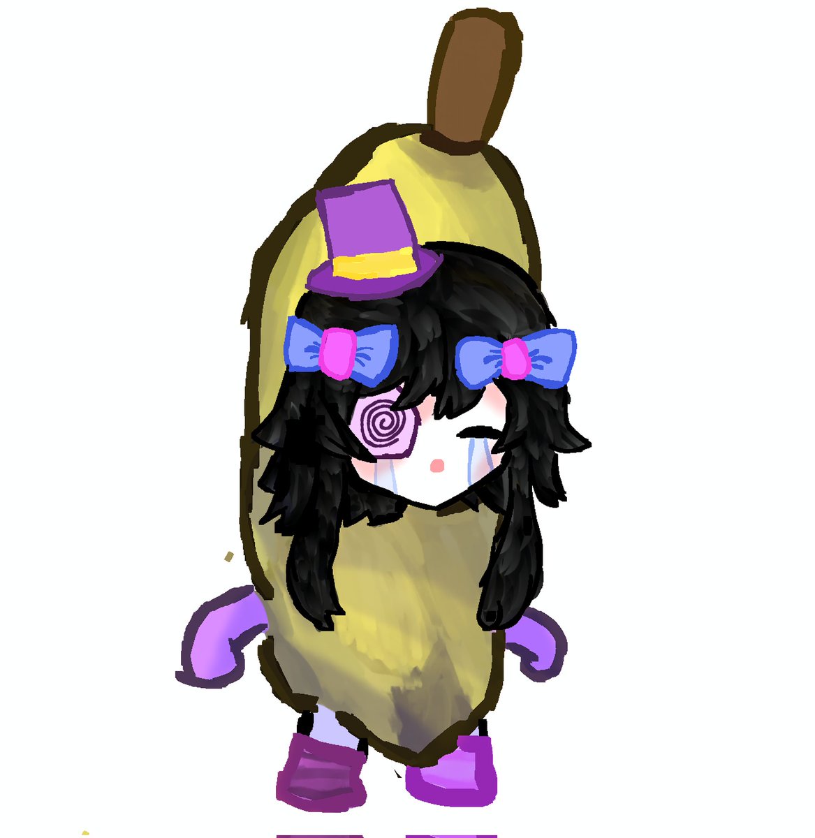 NemyyDraws's tweet photo. Primer diseño de Nemy banana https://t.co/oD5j37VbHx