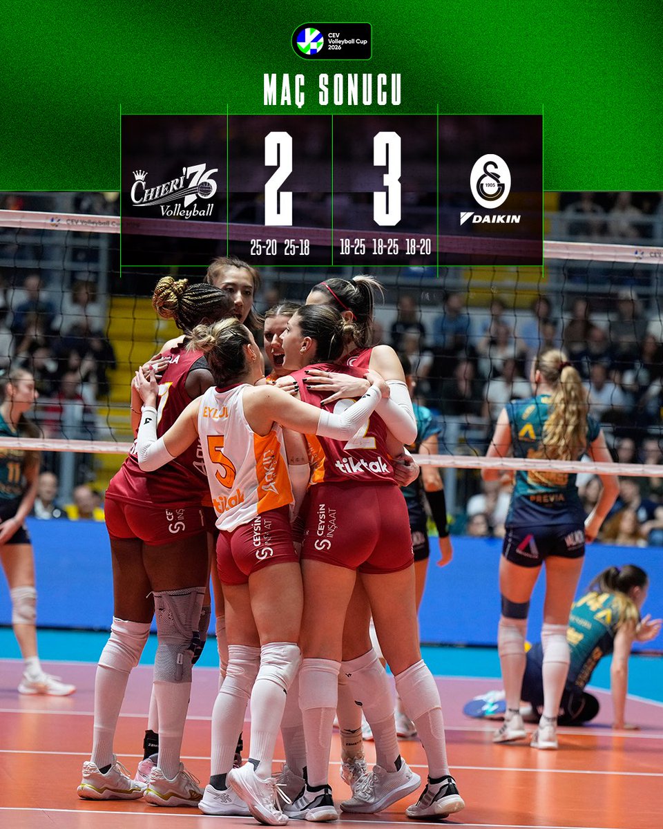 Galatasaray Voleybol tweet media