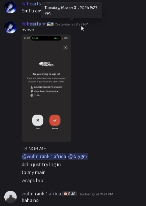 Hey Valorant/VALZA community,

I was "banned"  for "3rd party applications" while playing ranked last night.  As I do not cheat I assumed the false ban would be resolved once I contacted RIOT support. However, in the ticket they informed me the matter is final and the decision